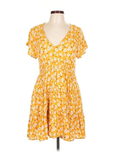 Pre-owned Cupshe Casual Dress In Yellow