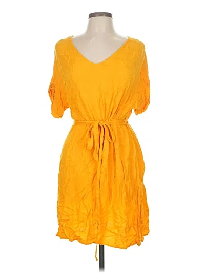 Pre-owned Cupshe Casual Dress In Yellow