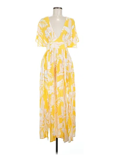 Pre-owned Cupshe Casual Dress In Yellow