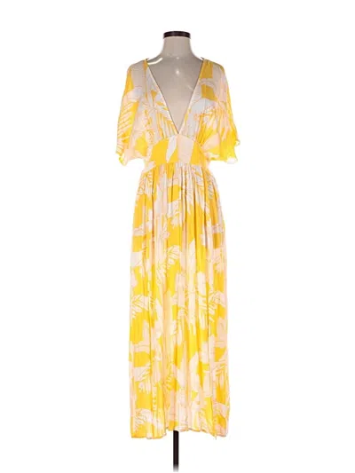 Pre-owned Cupshe Casual Dress In Yellow