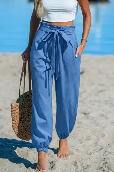 Cupshe Casual Friday Blue Pants