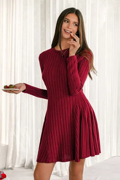 Cupshe Casual Icon Red Mini Dress