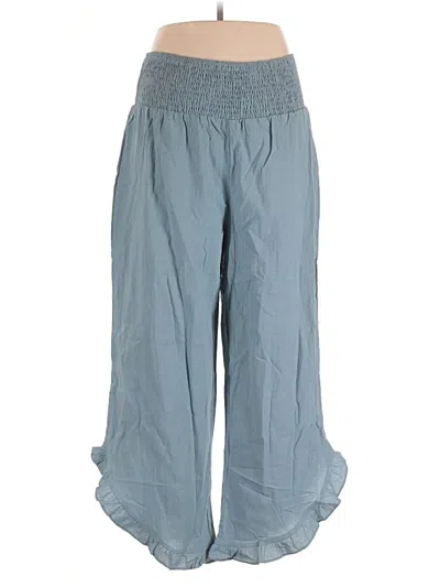 Cupshe Casual Pants In Blue