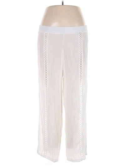 Pre-owned Cupshe Casual Pants In Ivory