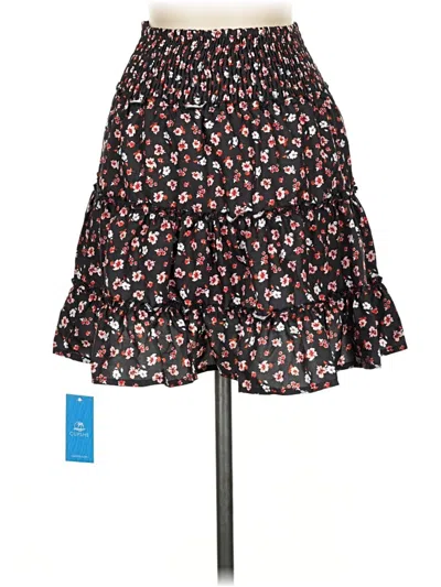 Pre-owned Cupshe Casual Skirt In Black