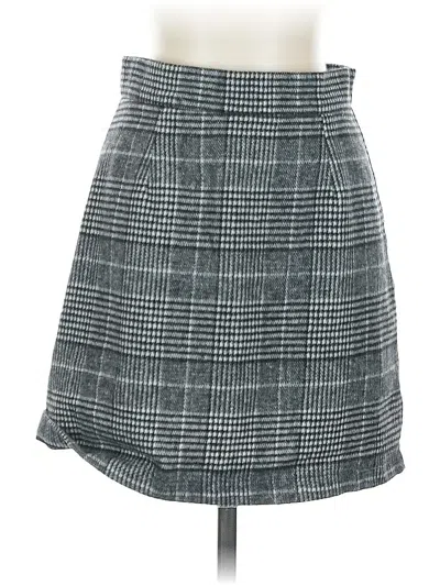 Pre-owned Cupshe Casual Skirt In Gray