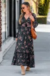 Cupshe Celestial Dream Floral Maxi Dress