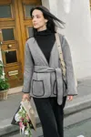 Cupshe Chic & Comfy Grey Jacket In Gray
