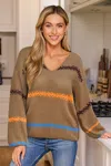 Cupshe City Adventure Striped Sweater