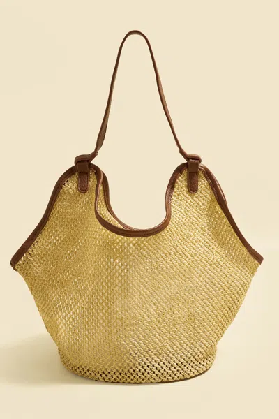 Cupshe Coast Along Straw Bag In Neutral