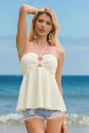 Cupshe Coastal Dreams Beige Top In Neutral