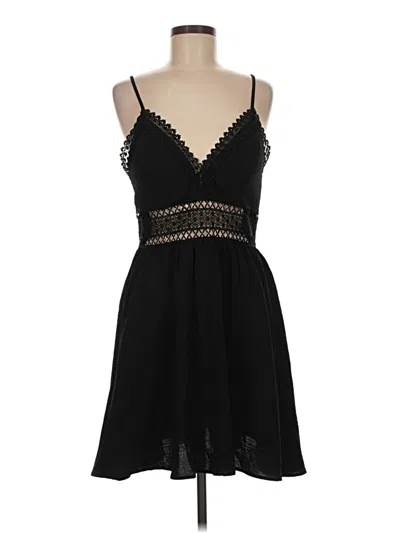Pre-owned Cupshe Cocktail Dress In Black