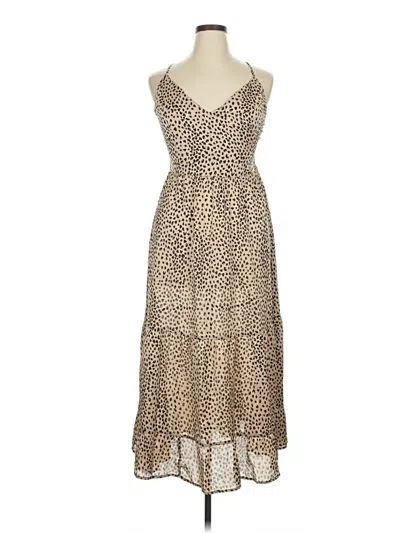 Pre-owned Cupshe Cocktail Dress In Brown