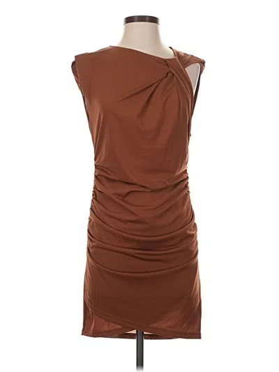 Pre-owned Cupshe Cocktail Dress In Brown