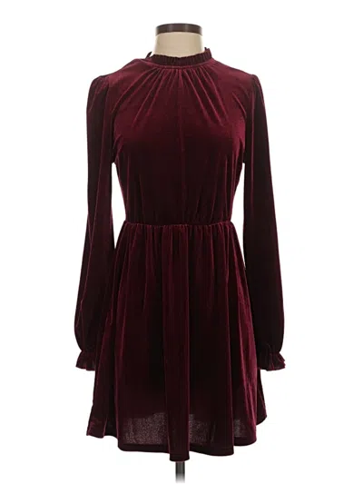 Pre-owned Cupshe Cocktail Dress In Burgundy