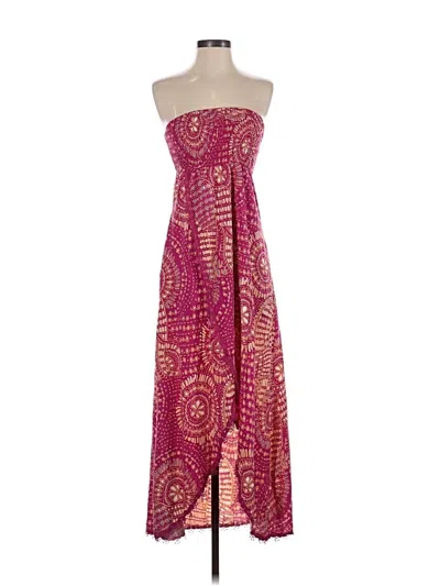 Pre-owned Cupshe Cocktail Dress In Burgundy