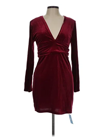 Pre-owned Cupshe Cocktail Dress In Burgundy