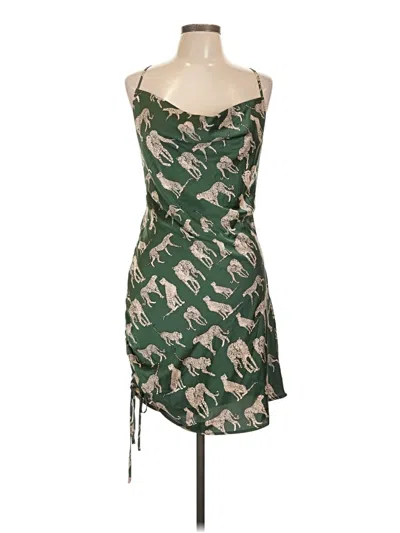 Pre-owned Cupshe Cocktail Dress In Green