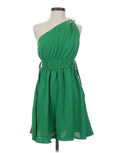 Pre-owned Cupshe Cocktail Dress In Green