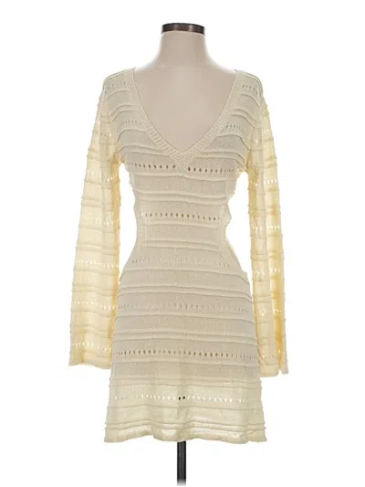 Pre-owned Cupshe Cocktail Dress In Ivory