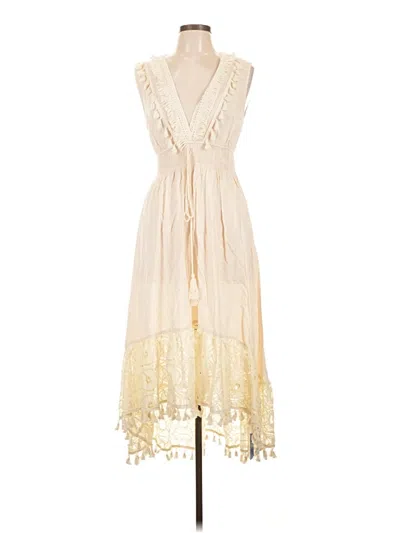 Pre-owned Cupshe Cocktail Dress In Ivory