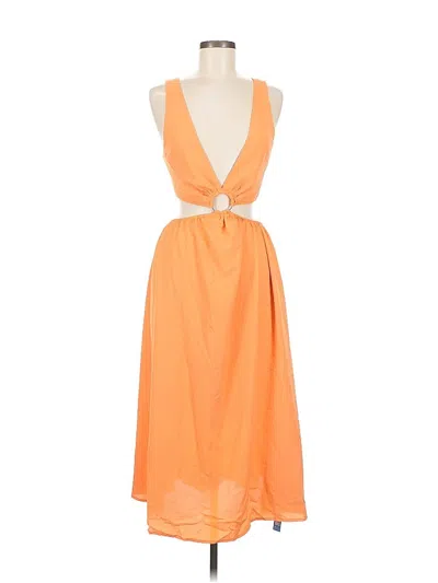 Pre-owned Cupshe Cocktail Dress In Orange