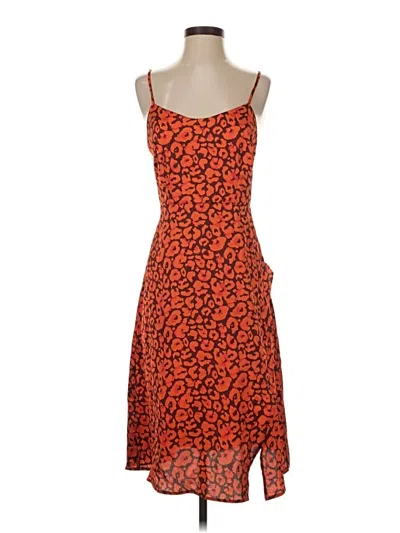 Pre-owned Cupshe Cocktail Dress In Orange