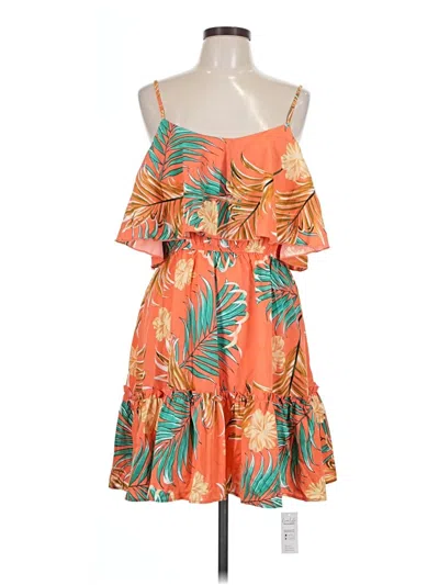 Pre-owned Cupshe Cocktail Dress In Orange