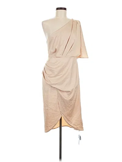 Pre-owned Cupshe Cocktail Dress In Tan