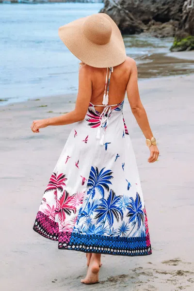Cupshe Coconut Dream Tropical Maxi Dress