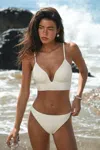 Cupshe Currently Elsewhere White Bikini Set In White