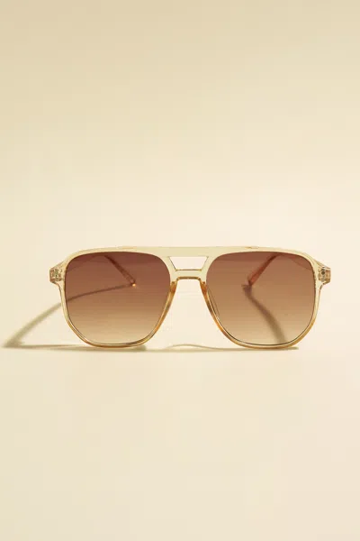 Cupshe Diva Light Brown Sunglasses In Neutral