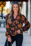 Cupshe Early Sunset Floral Top