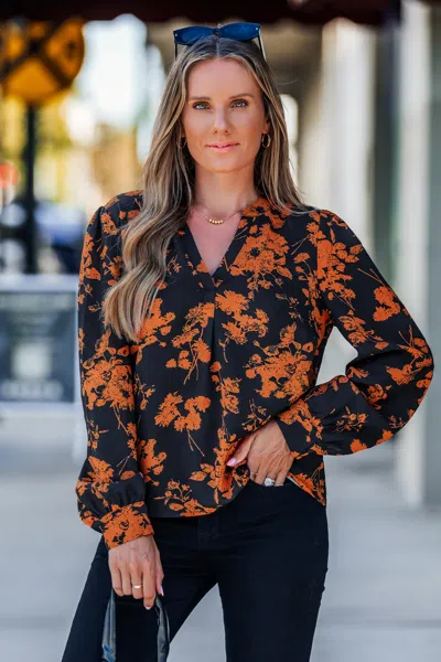 Cupshe Early Sunset Floral Top