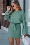 Cupshe Eat Your Heart Out Green Mini Dress In Green