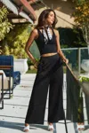 Cupshe End Game Black Pants In Black
