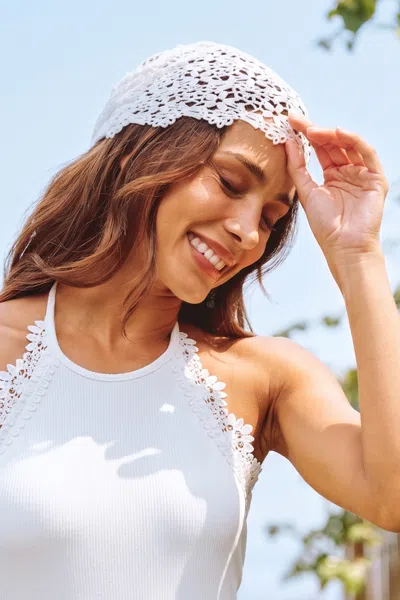 Cupshe Festival Season White Scarf