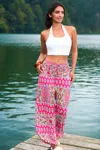 Cupshe Find A Way Boho Pants In Pink