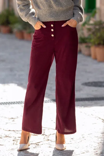 Cupshe First Round Red Pants