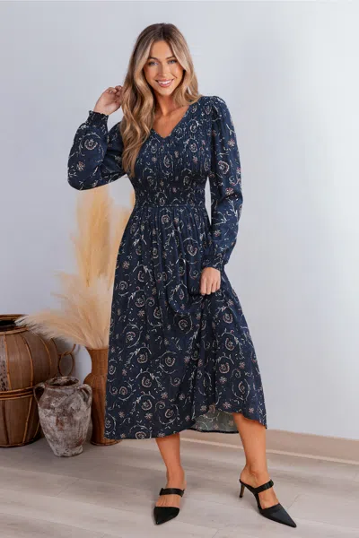 Cupshe Flutter Bloom Floral Maxi Dress