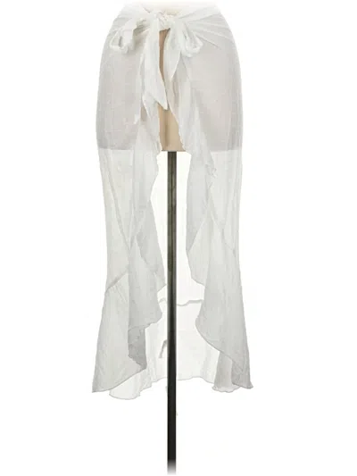 Cupshe Formal Skirt In White