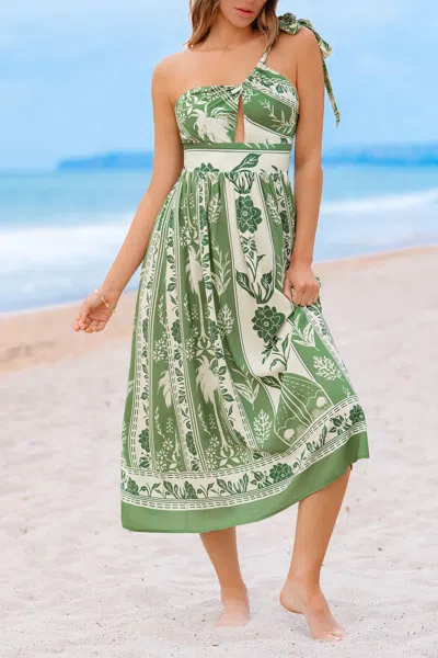 Cupshe Garden Glow Ornate Maxi Dress