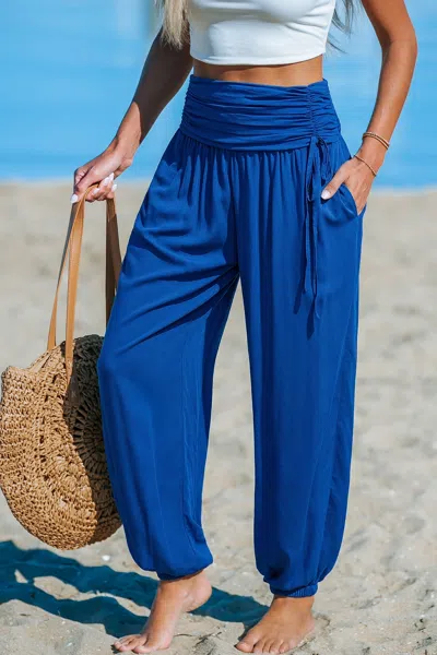 Cupshe Gleeful Blue Pants