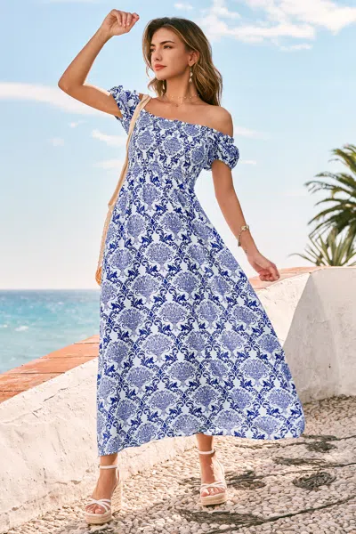 Cupshe Great Chemistry Floral Maxi Dress In Multi