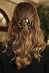 Cupshe Hair Flip Neutral Flat Claw Clip Set
