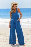 Cupshe Hang Tight Blue Jumpsuit In Blue