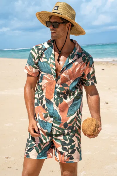 Cupshe Heat Advisory Tropical Shirt In Multi