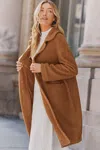 Cupshe Hibernation Station Brown Coat