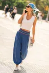 Cupshe Hideaway Blue Pants In Blue