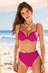 Cupshe High Demand Magenta Bikini Set In Purple
